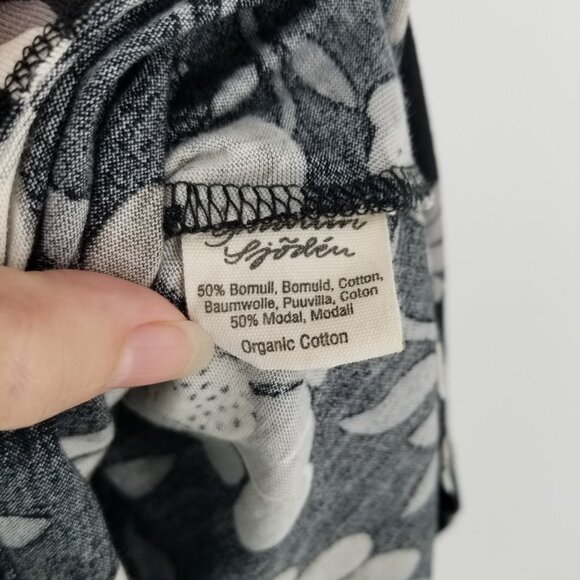 Gudrun Sjoden Neutral Floral Dress -L- Lagenlook, Cottagecore, Prairie & More - Picture 6 of 7